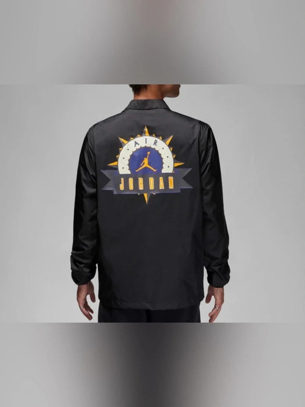 Air Jordan Flight MVP Jacket Men’s Size. Large Black FD7423-010 New With Tags.